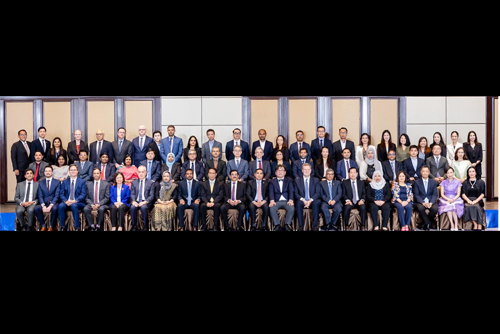 NRB Governor Adhikari participates in high-level seminar on climate change issues conducted by IMF